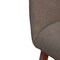 Armen Living Amalie Swivel Counter Stool in Brown Oak Wood Finish with Taupe Boucle Fabric 840254332034 - alternate 4